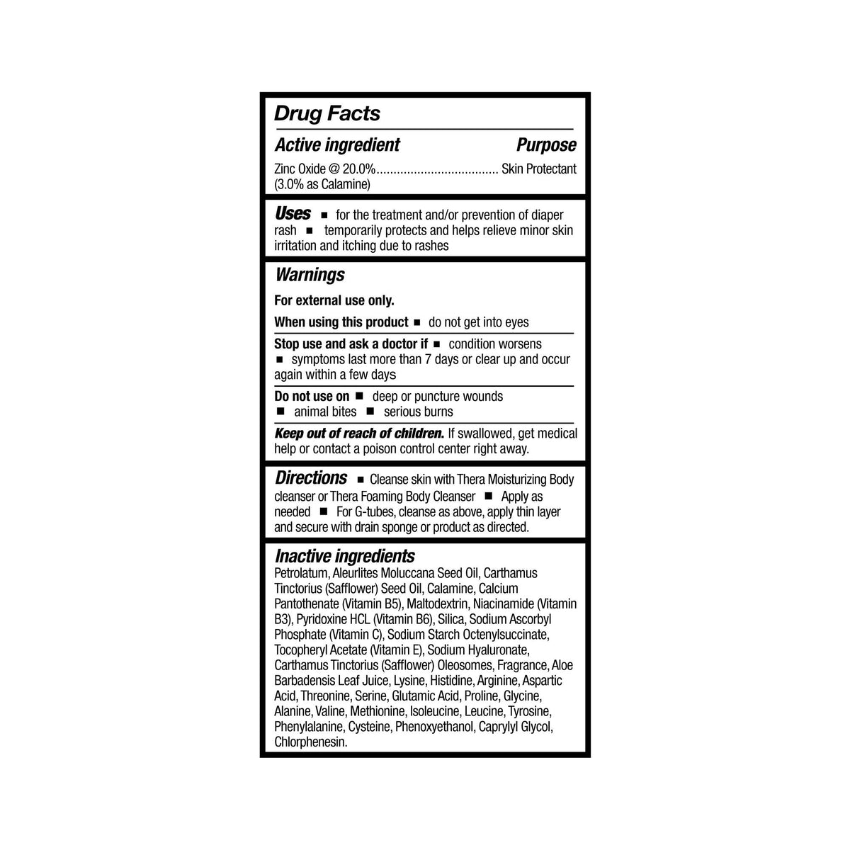 McKesson Thera® Calazinc Body Shield