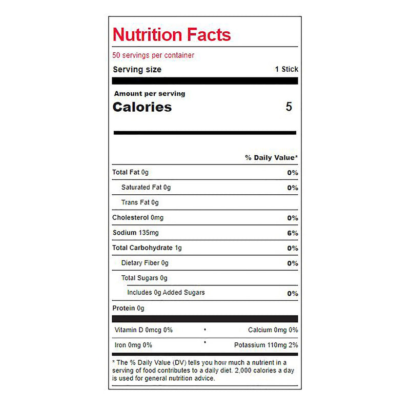 Sqwincher® Quik Stik® Zero Fruit Punch Electrolyte Replenishment Drink Mix