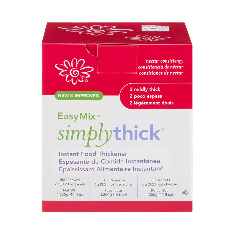 EasyMix SimplyThick Nectar Consistency Instant Food & Beverage Thickener