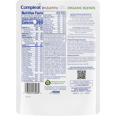Compleat® Pediatric Organic Blends Tube Feeding Formula