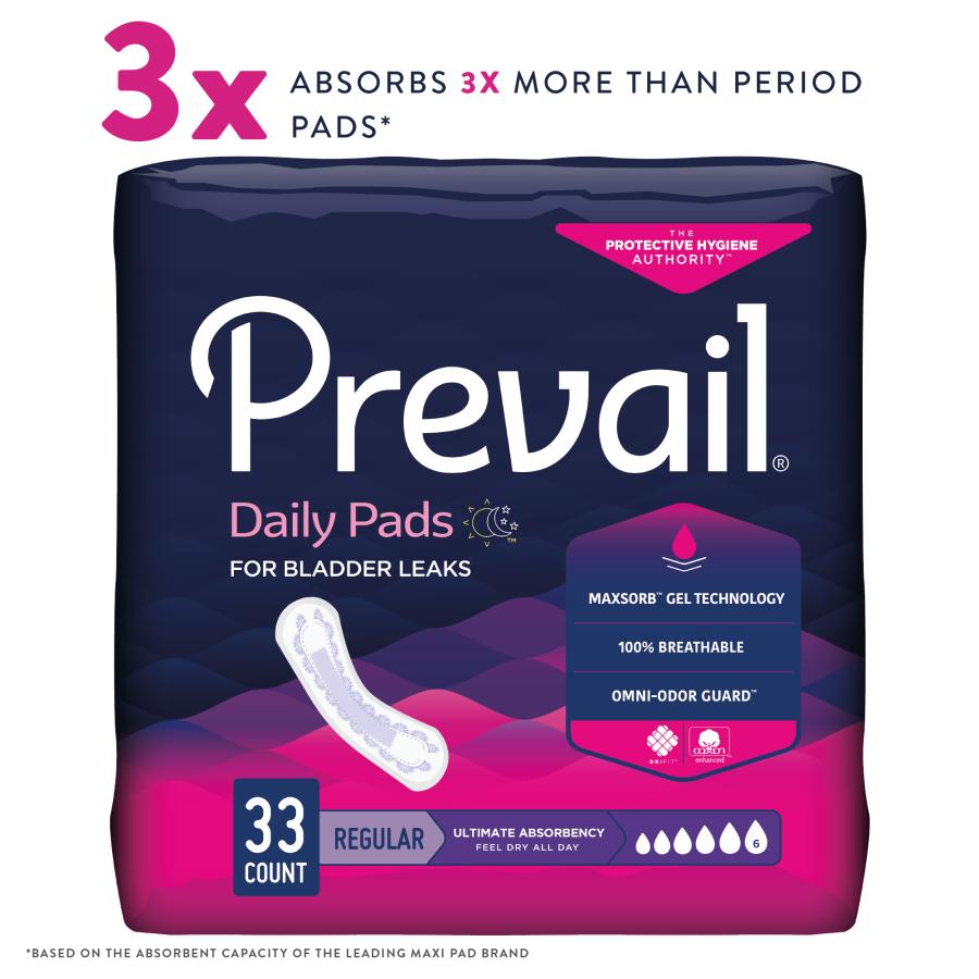 Prevail Ultimate Absorbency Daily Pads