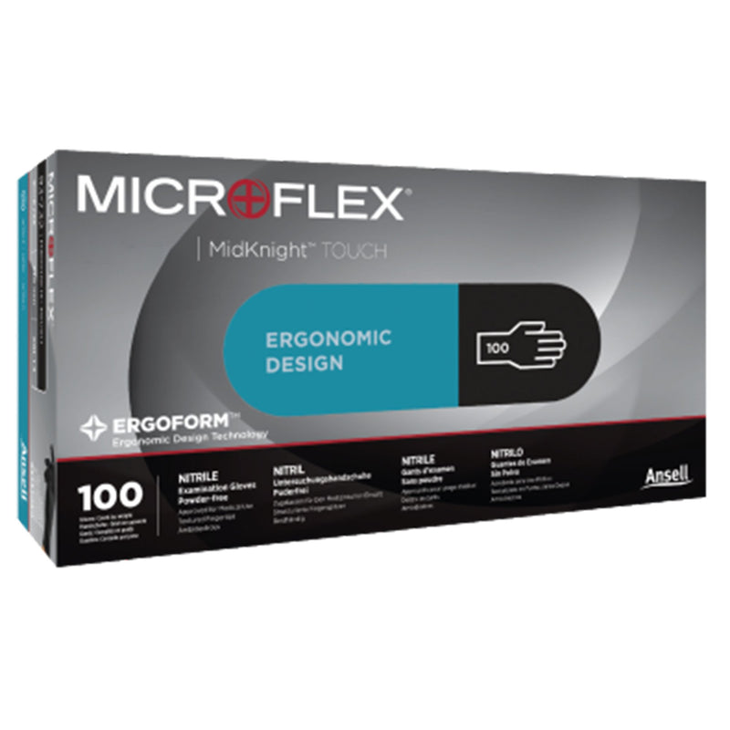 Microflex® MidKnight™ Touch 93-733 Nitrile Exam Glove