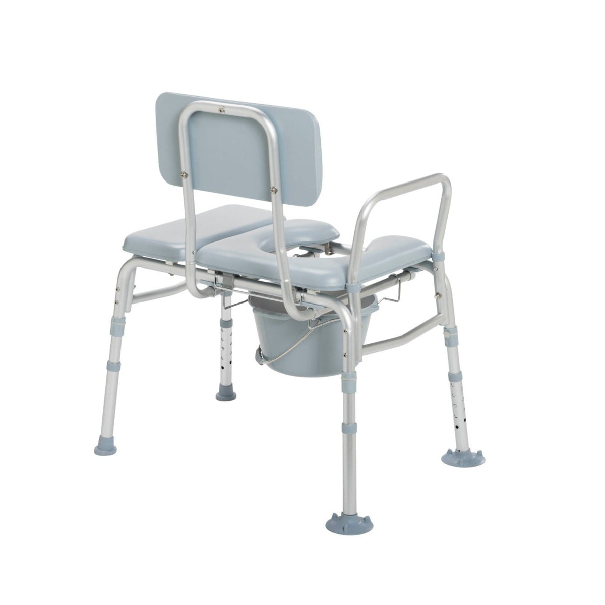 Combination Padded Transfer Bench/Commode