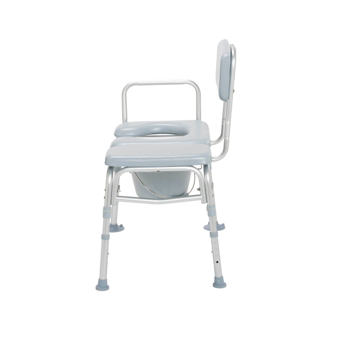 Combination Padded Transfer Bench/Commode