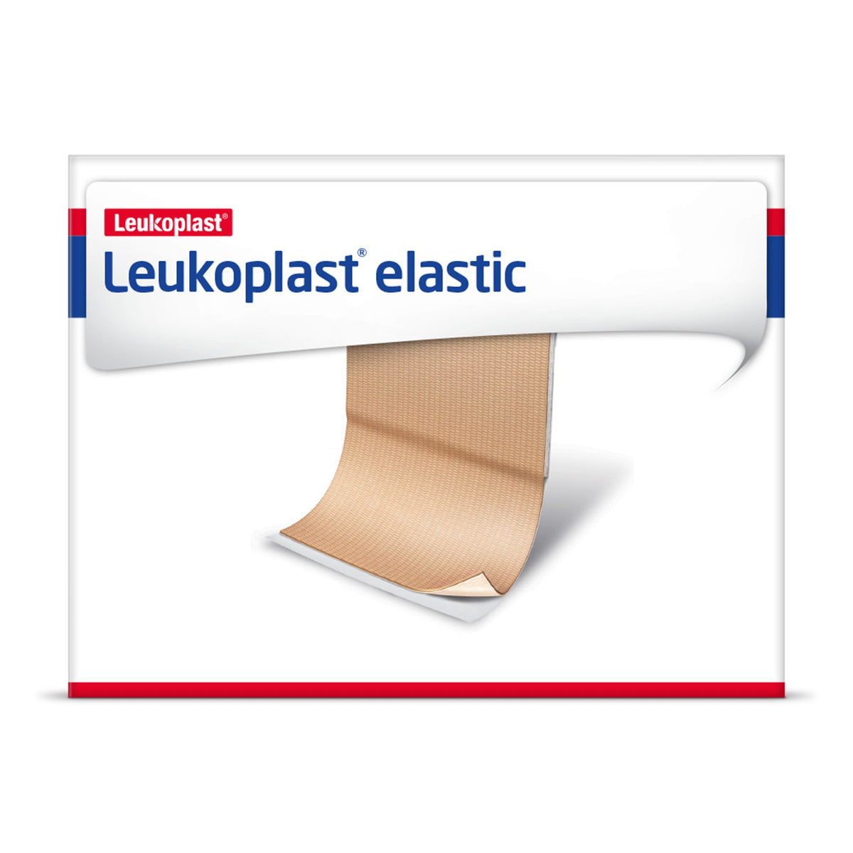 Leukoplast® Elastic Adhesive Strip Tan 1-1/2" x 3" Box of 100