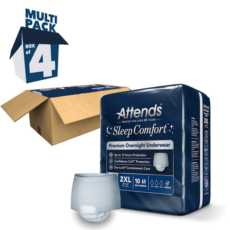 Attends Sleep Comfort™ Premium Overnight Underwear
