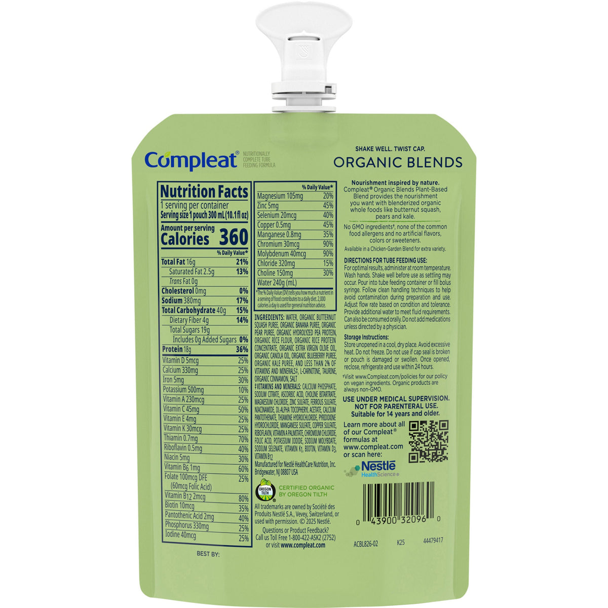 Compleat® Organic Blends Blenderized Whole Foods