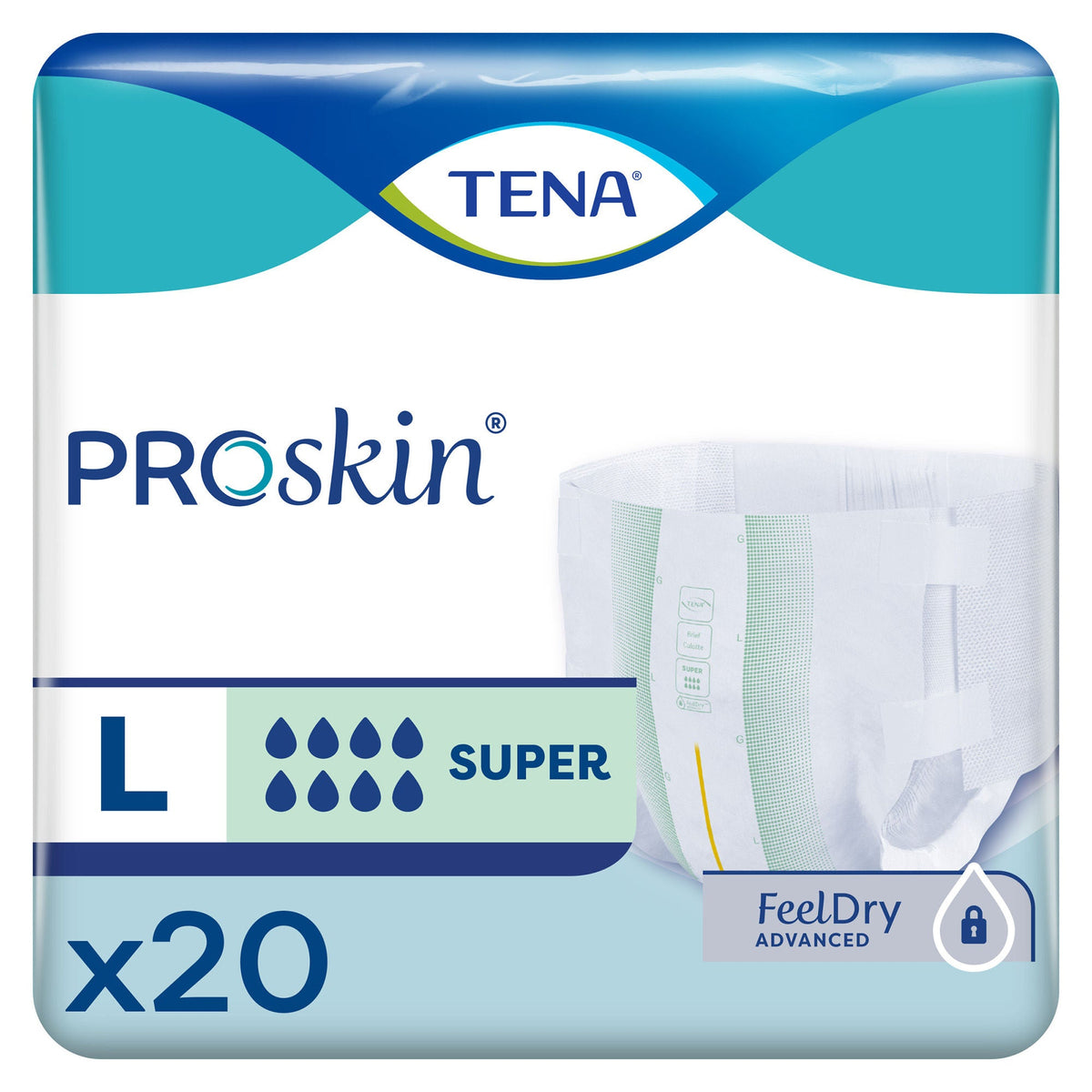TENA® ProSkin™ Super Incontinence Briefs