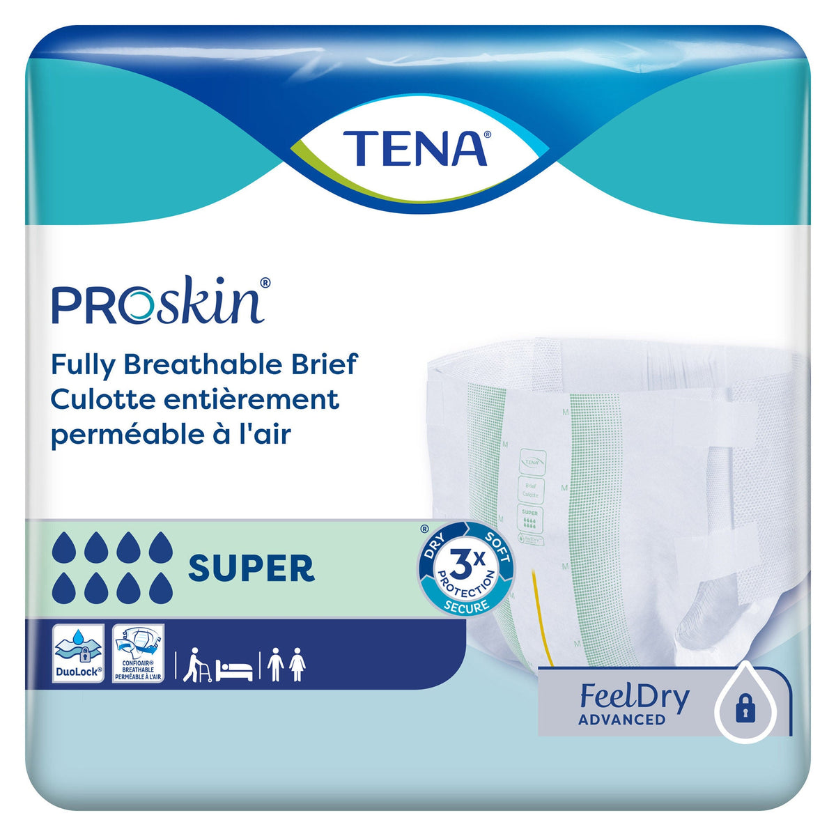 TENA® ProSkin™ Super Incontinence Briefs