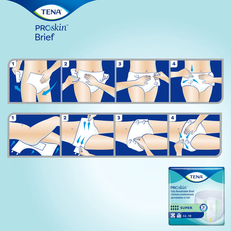 TENA® ProSkin™ Super Incontinence Briefs