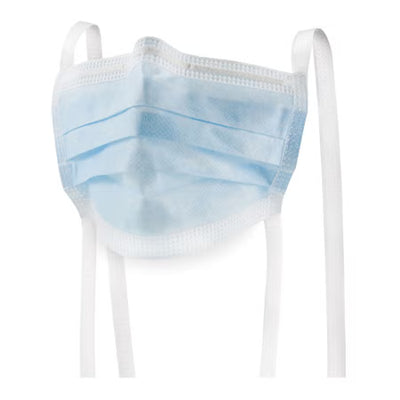 McKesson Medical Face Mask with Ties, Pleated