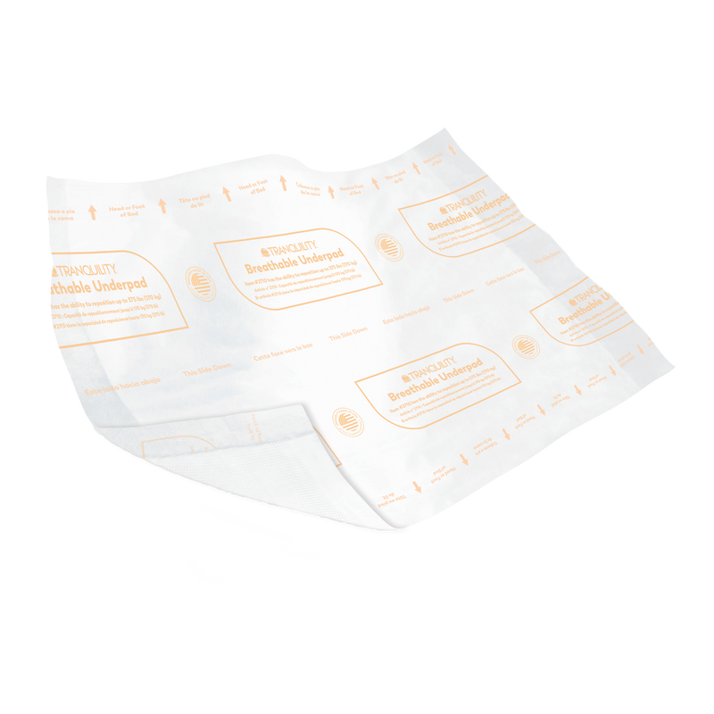 Tranquility AIR-Plus Breathable Underpads
