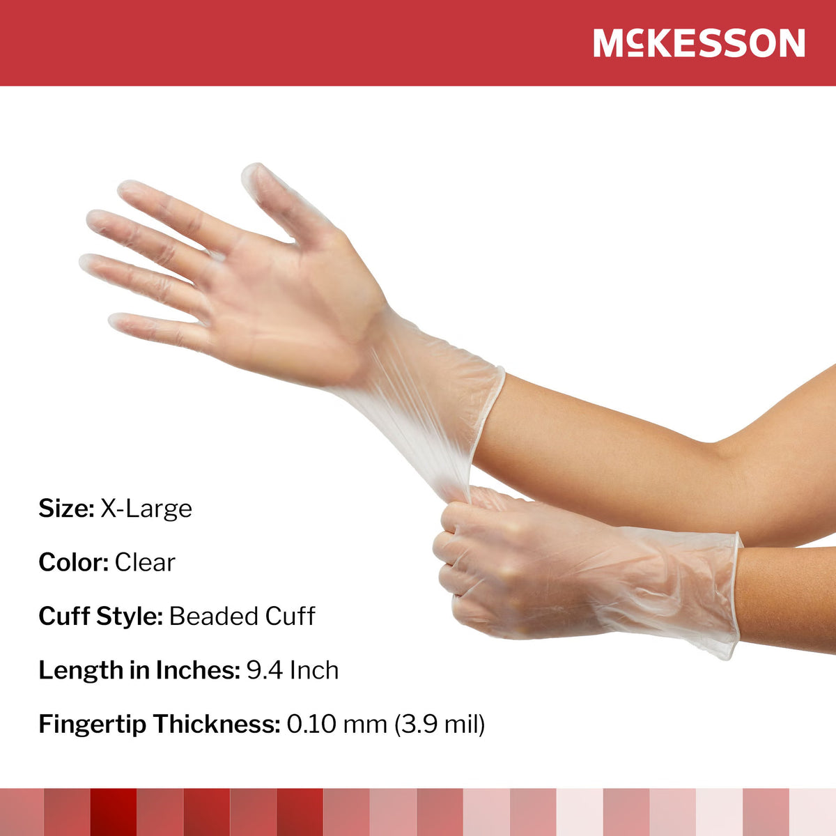 McKesson Vinyl Exam Glove