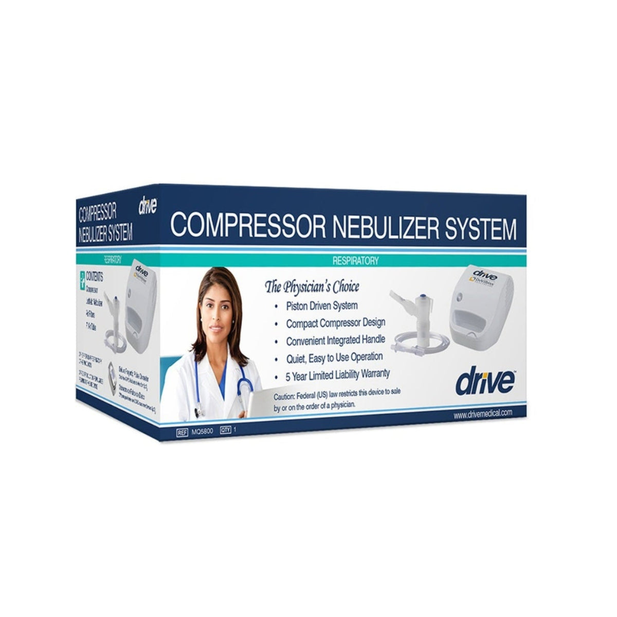 Compact Compressor Nebulizer System
