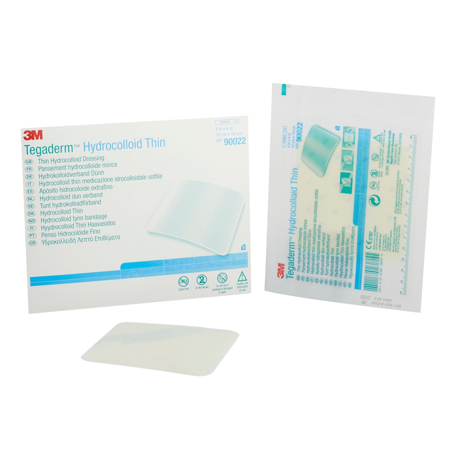 3M™ Tegaderm™ Hydrocolloid Thin Dressing - Healthcare Supply Pros