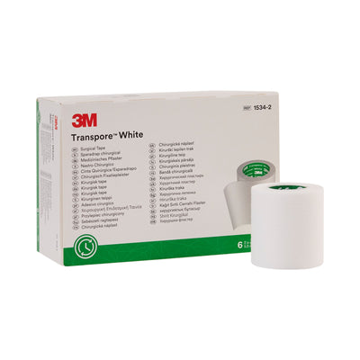 3M™ Transpore™ White Surgical Tape - Healthcare Supply Pros