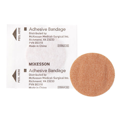 McKesson Tan Adhesive Spot Bandage