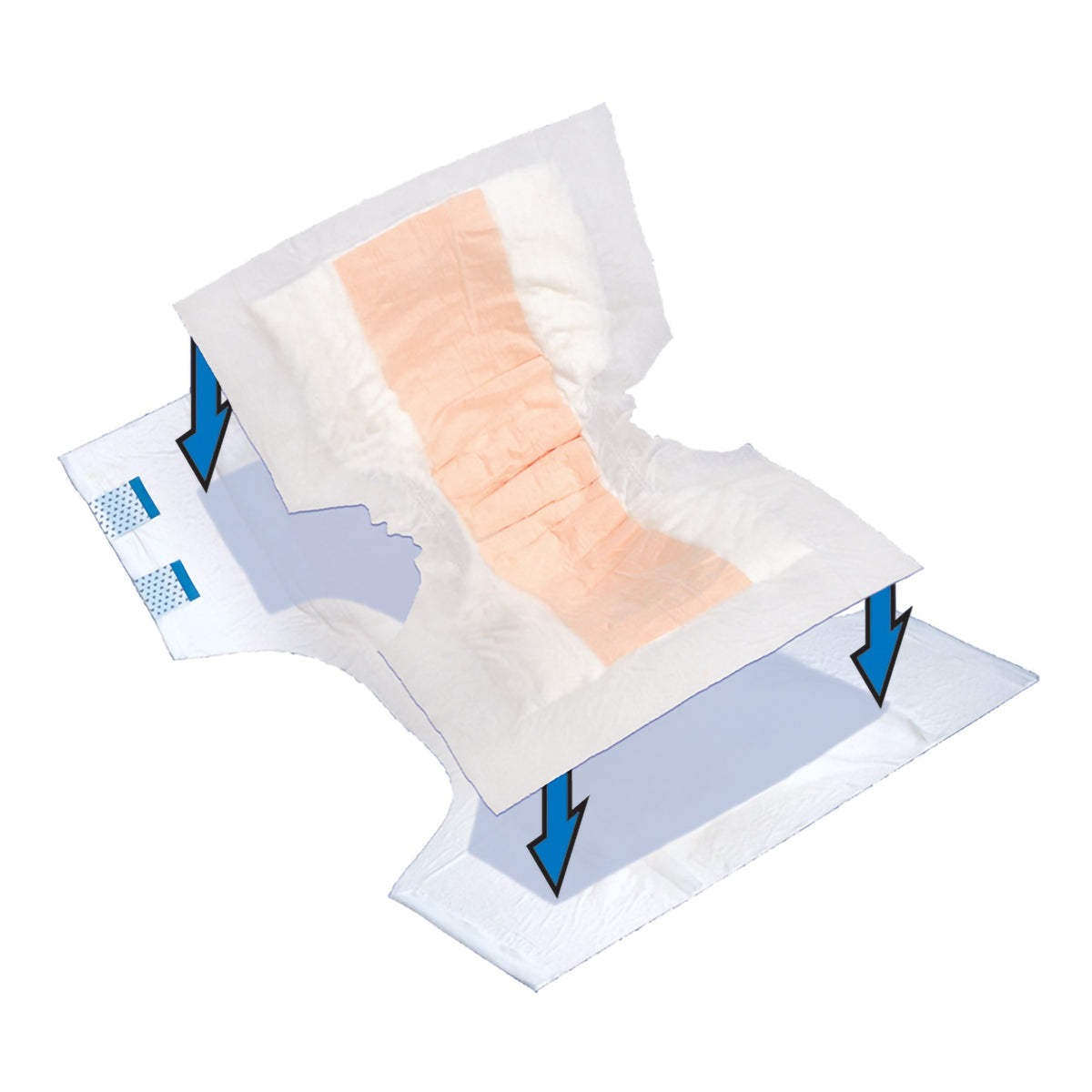 Tranquility TopLiner Contour Booster Pads