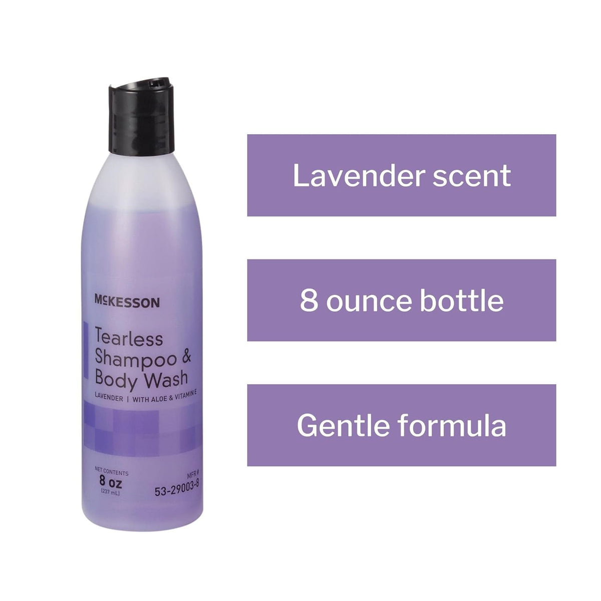 McKesson Lavender Scented Shampoo and Body Wash