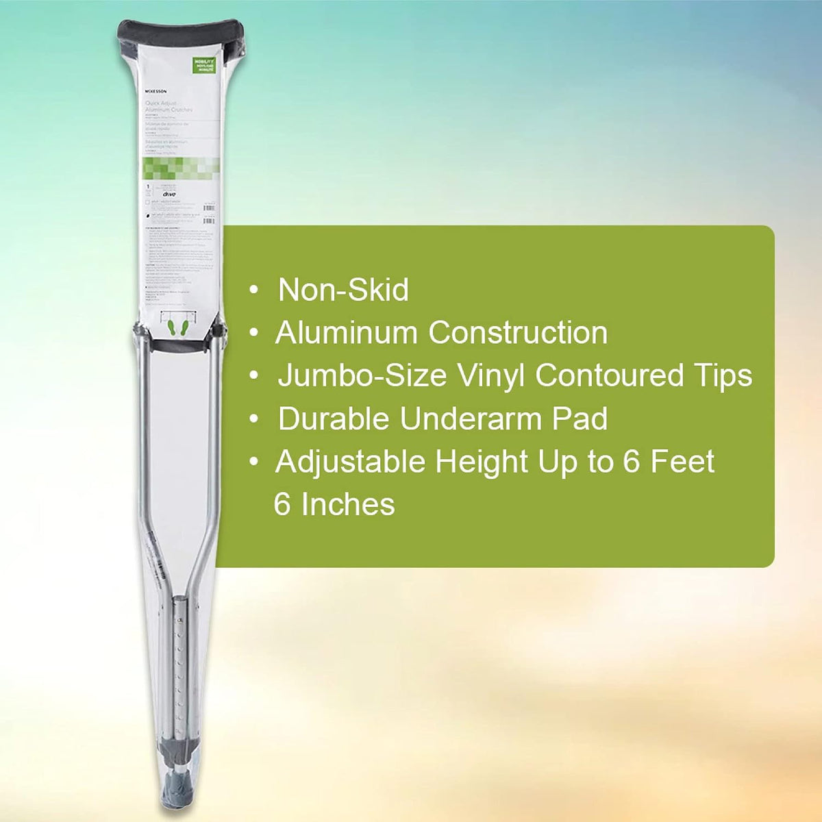 Breg Aluminum Underarm Crutches