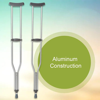 Breg Aluminum Underarm Crutches
