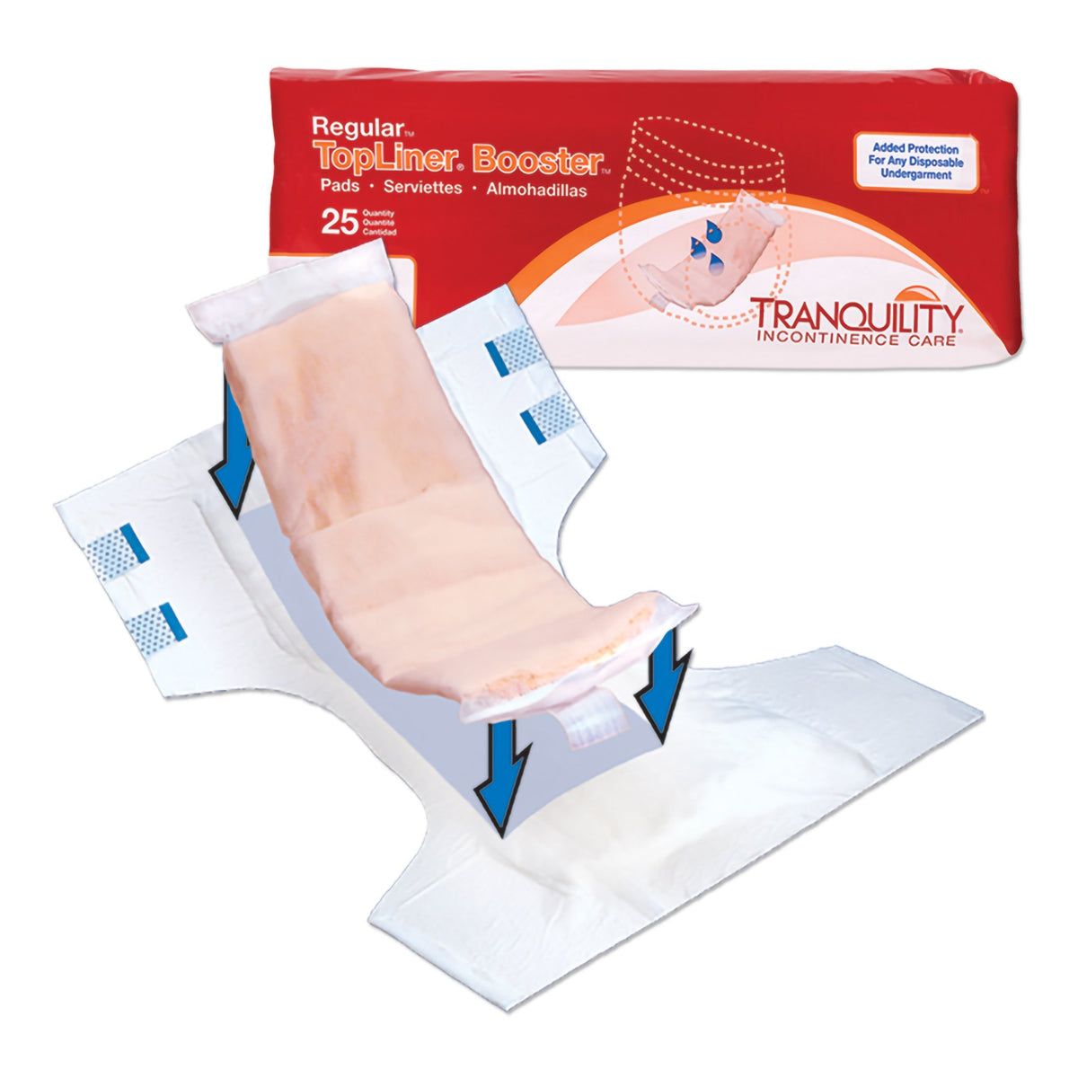 Tranquility TopLiner Booster Pads