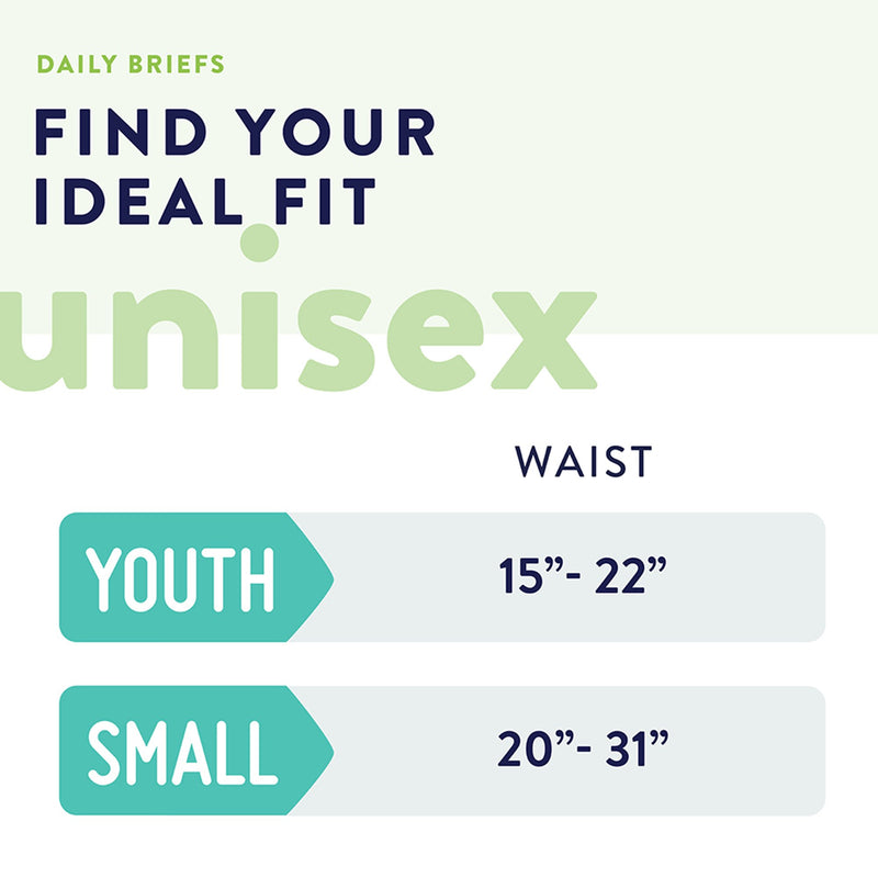 Prevail® Unisex Youth Incontinence Brief Heavy Absorbency