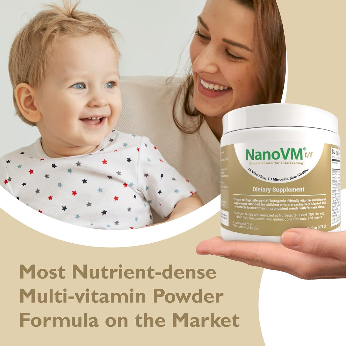 NanoVM® t/f Powder Pediatric Tube Feeding Formula