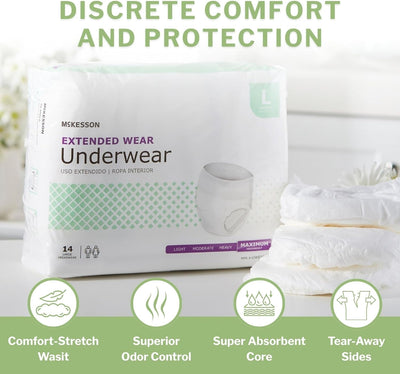 McKesson Extended Wear Underwear