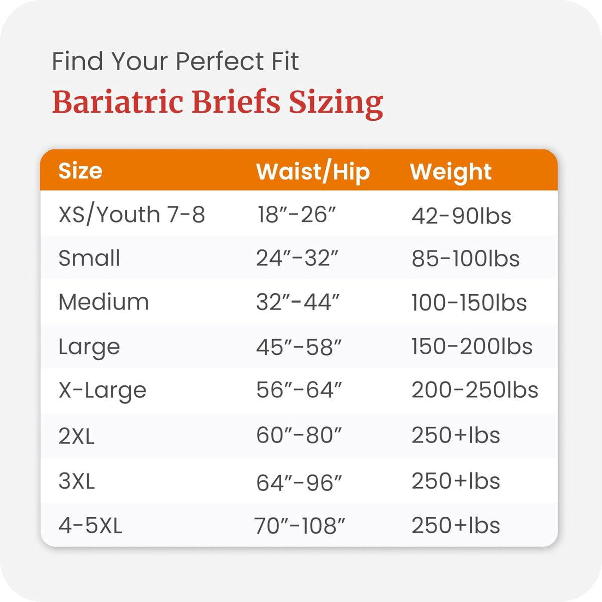 Tranquility AIR-Plus Bariatric Briefs