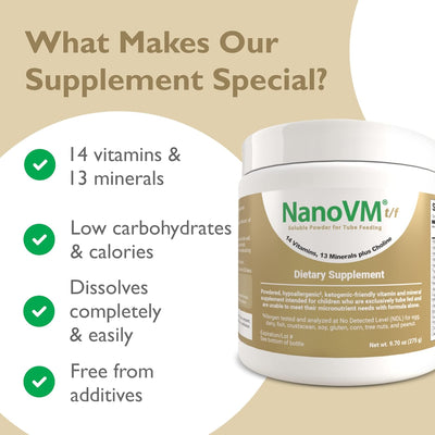 NanoVM® t/f Powder Pediatric Tube Feeding Formula
