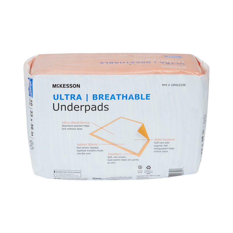 McKesson Ultra Breathable Underpads