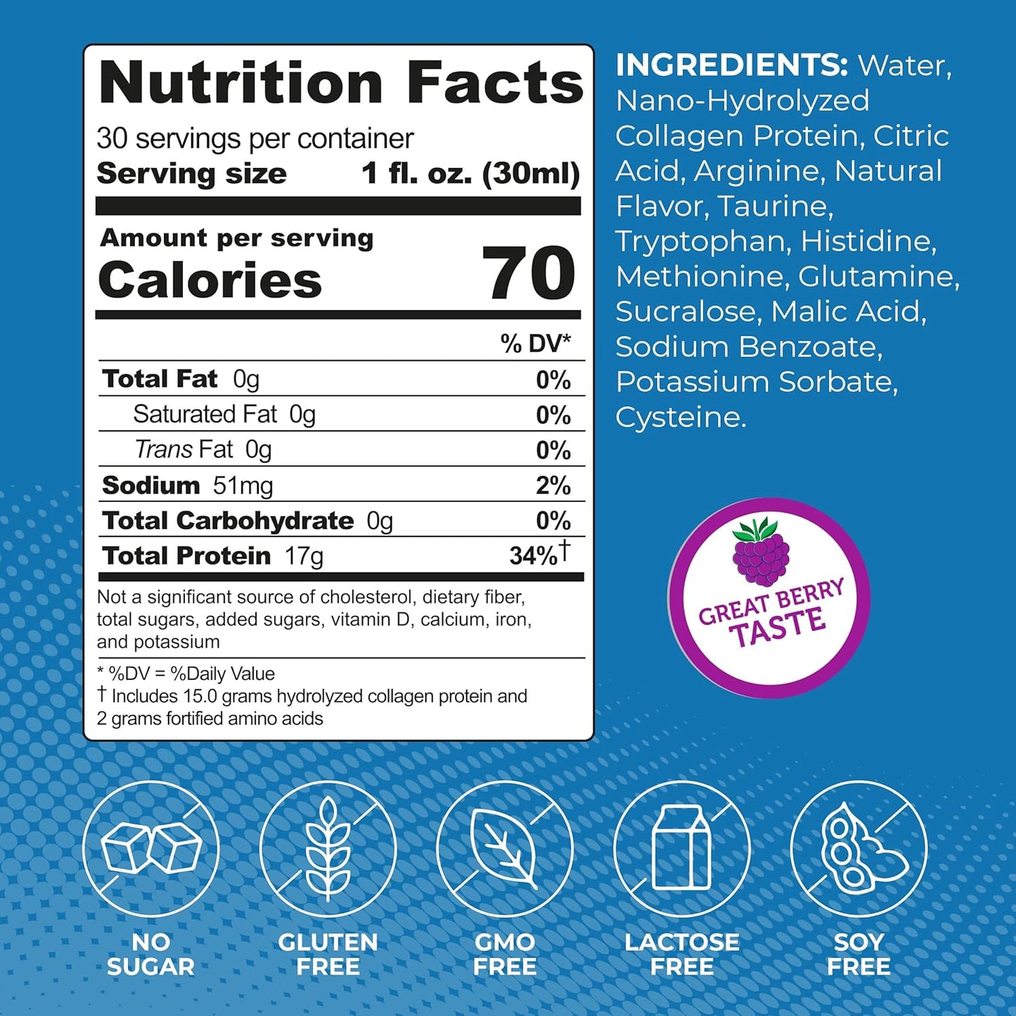 ProT Gold Berry Liquid Protein