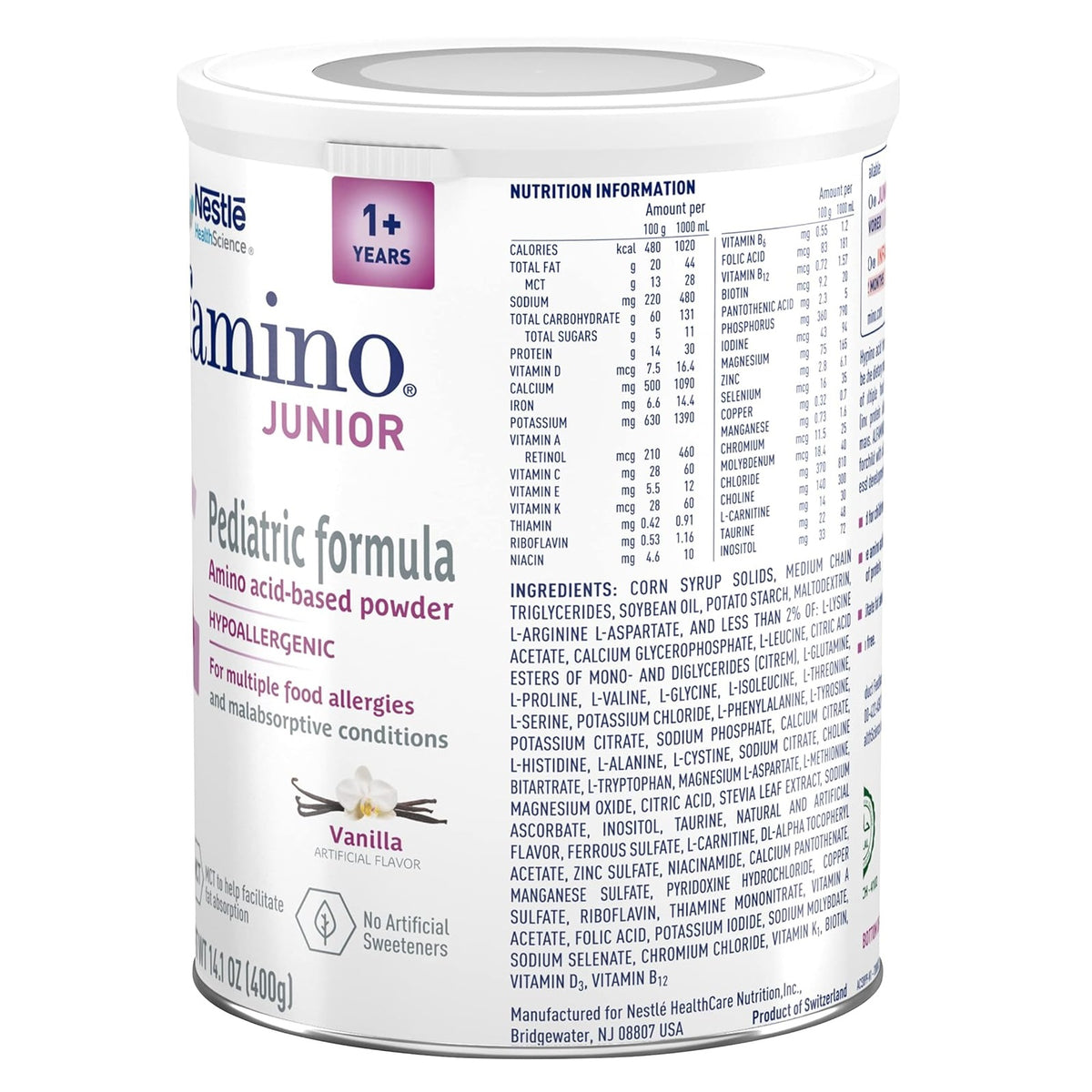 Alfamino® Junior Amino Acid–Based Pediatric Formula