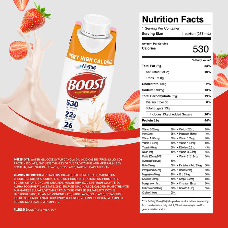 Boost® Very High Calorie Nutritional Drink