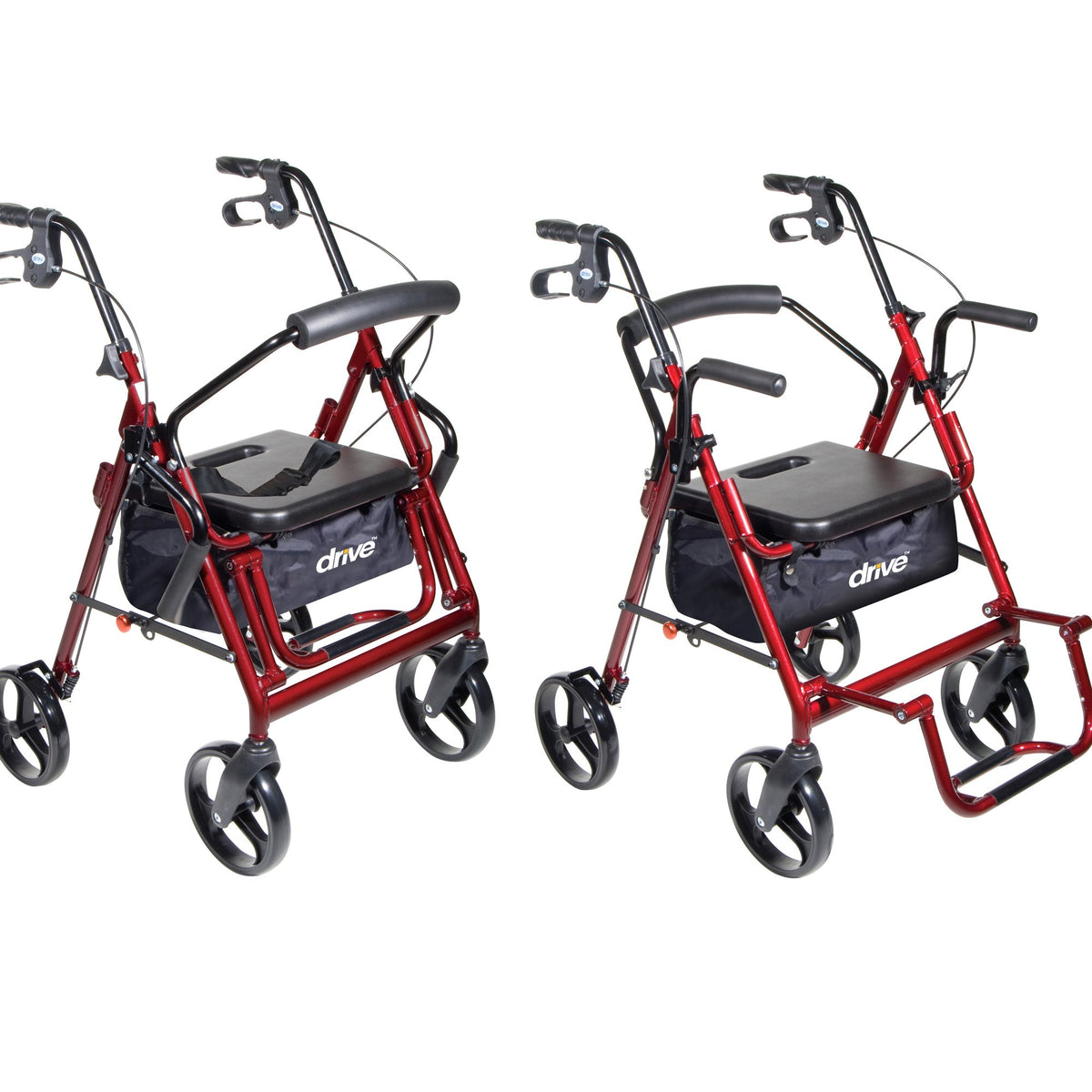 Drive Medical™ Duet Four-Wheel Rollator