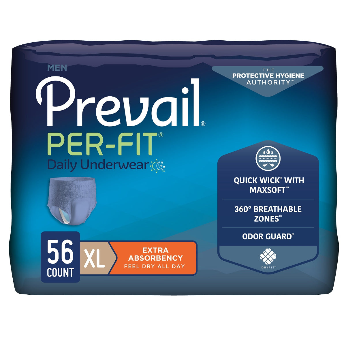 Prevail® Per-Fit® Daily Underwear For Men