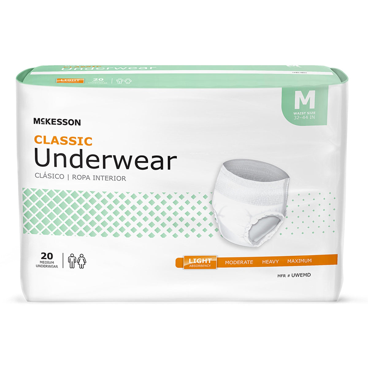 McKesson Classic Underwear