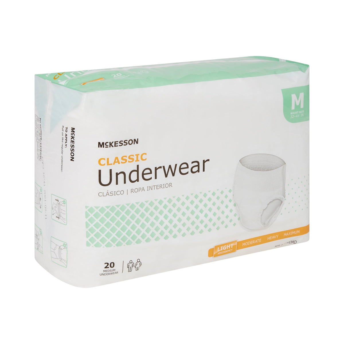 McKesson Classic Underwear