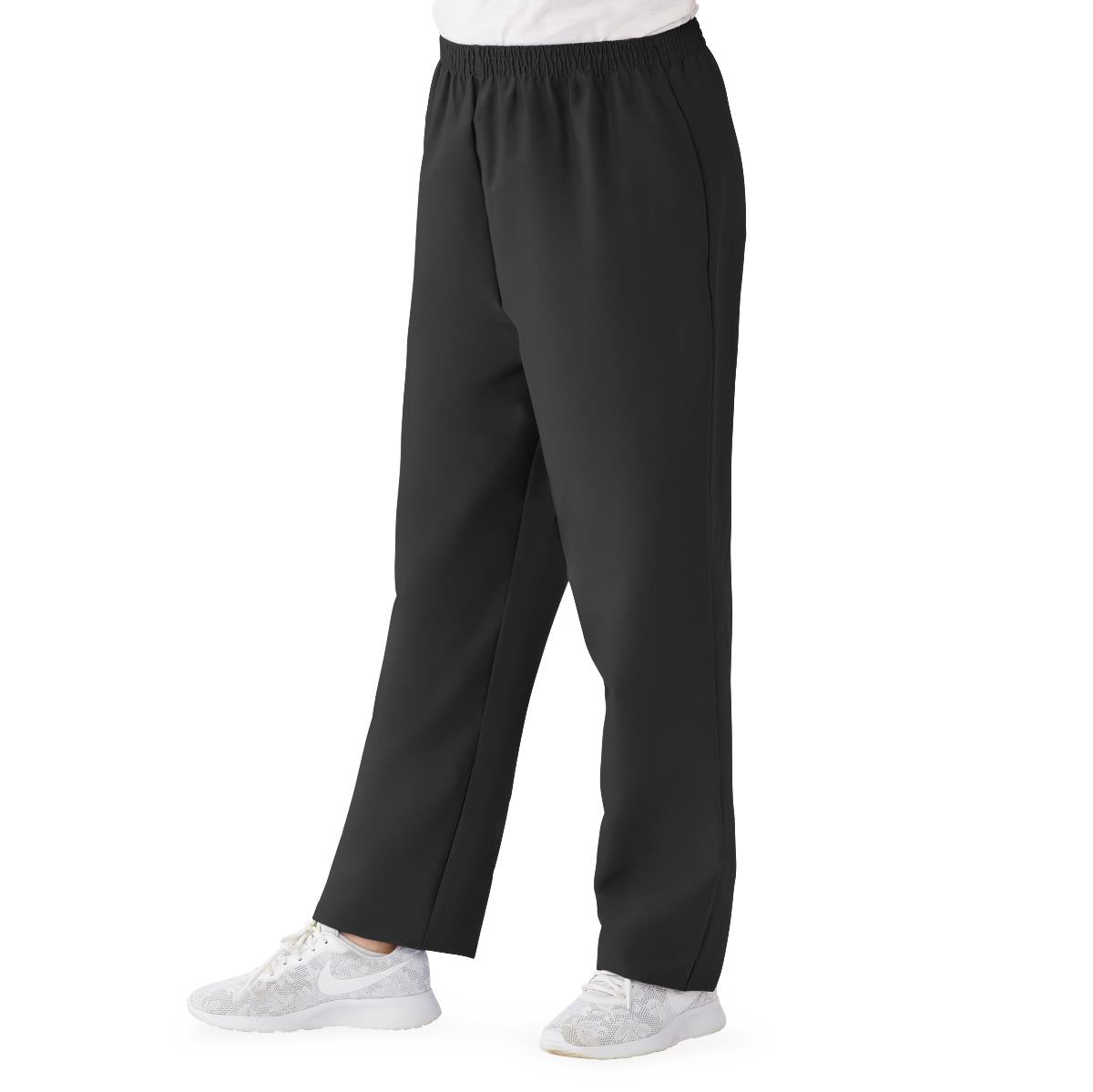 Medline ComfortEase Women's Elastic Waist Scrub Pants with 2 Pockets
