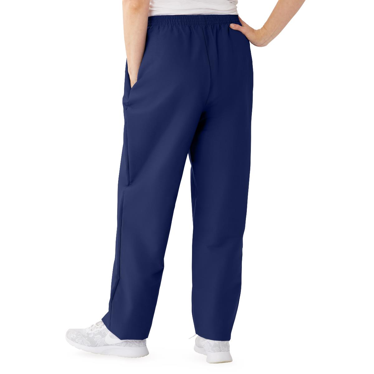 Medline ComfortEase Women's Elastic Waist Scrub Pants with 2 Pockets