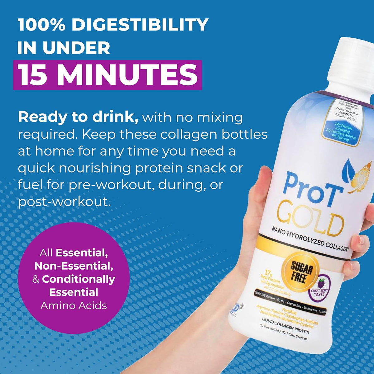 ProT Gold Berry Liquid Protein