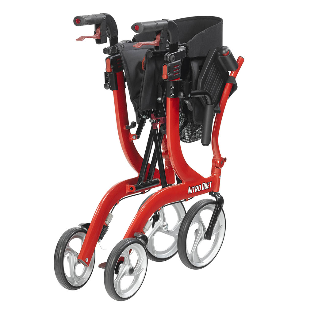 Drive Medical Nitro® Duet Rollator and Transport Chair