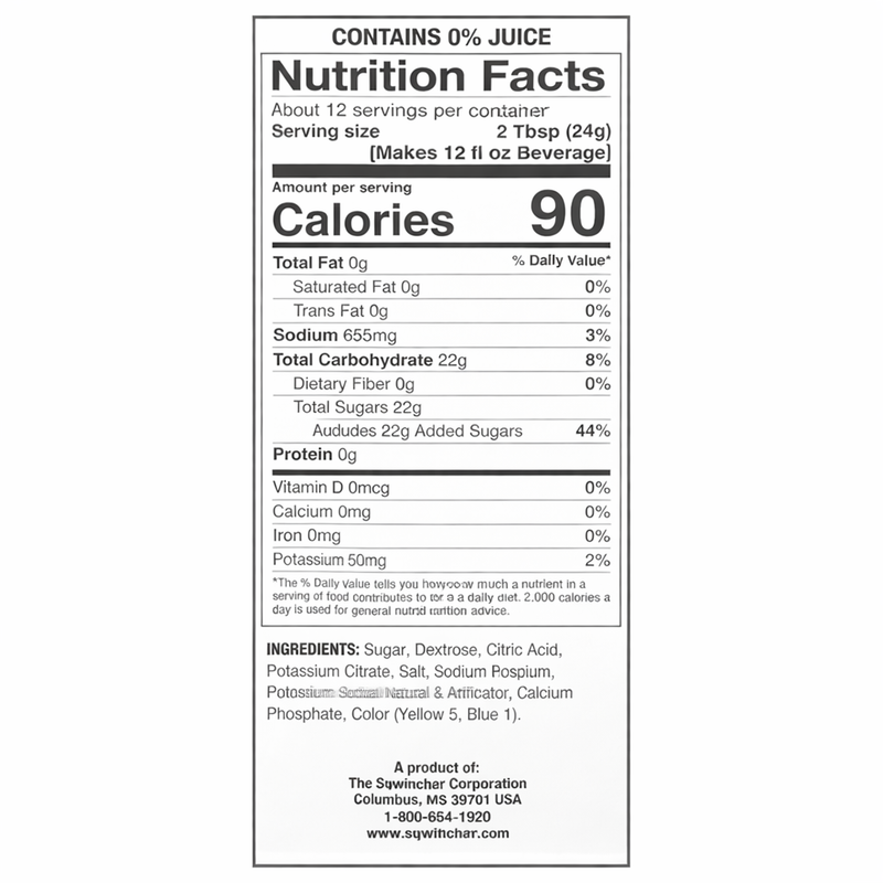 Sqwincher® Powder Pack® Lemon-Lime Electrolyte Replenishment Drink Mix