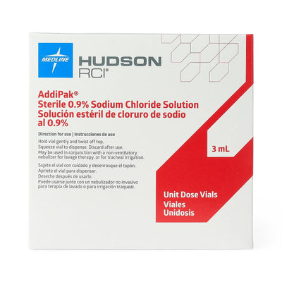 Hudson RCI Addipak Respiratory Inhalation Solution 3 mL