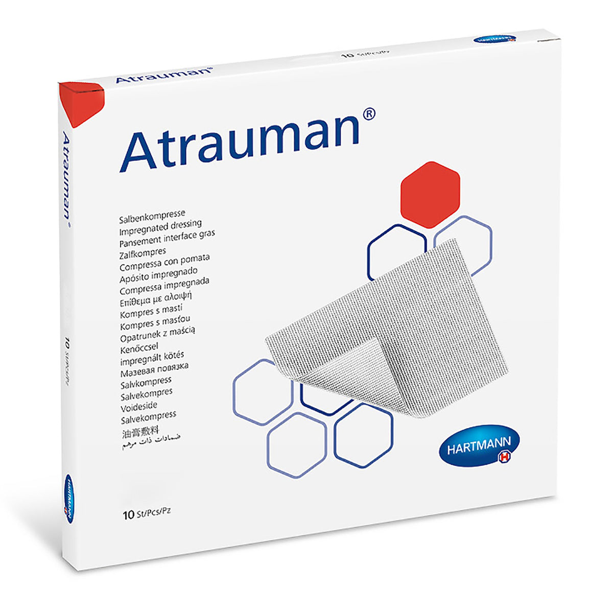 Atrauman® Impregnated Wound Contact Layer Dressing 2" x 2" Box of 10