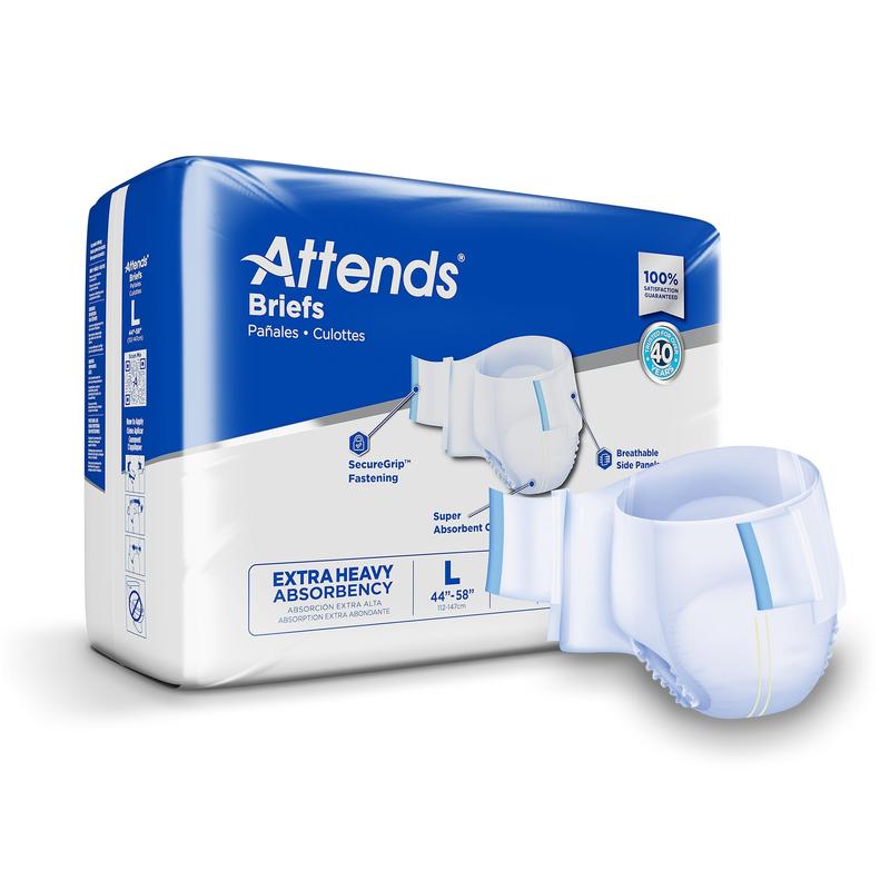 Attends® Care Advanced Briefs M Bag of 24