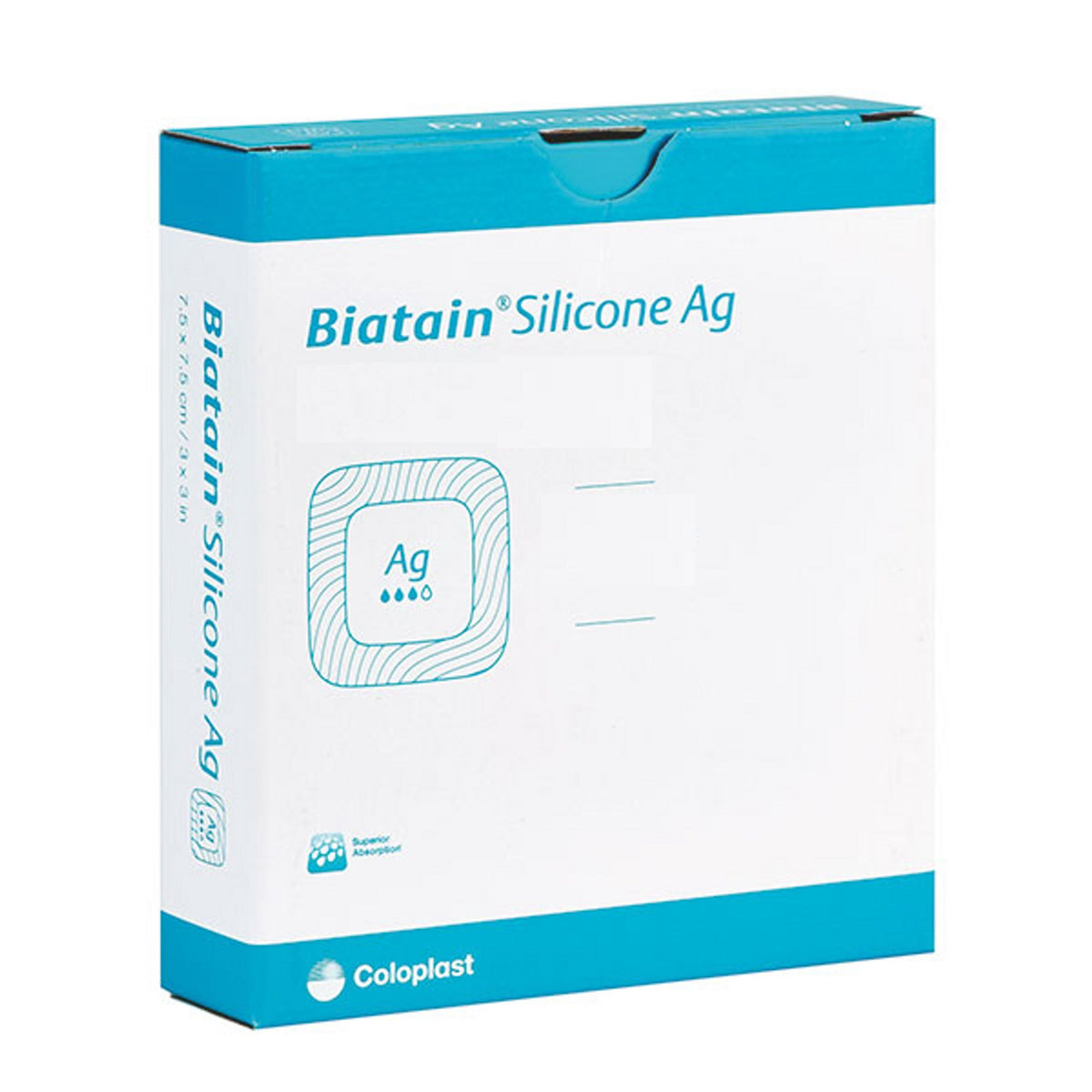 Biatain® Ag Calcium Alginate Dressing with Silver 1 Each