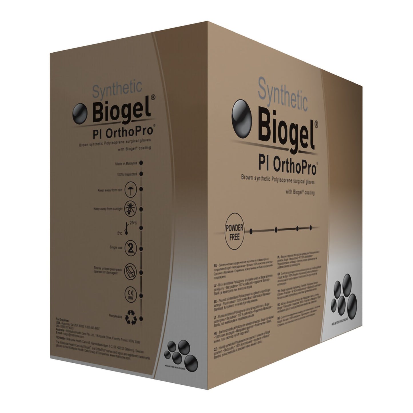 Biogel® PI OrthoPro® Polyisoprene Surgical Glove 6.5 Box of 40