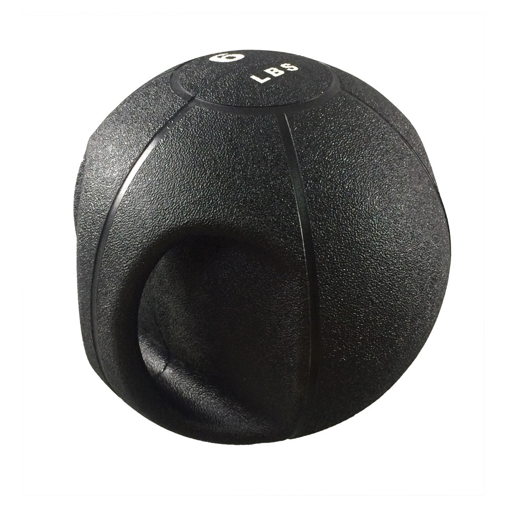 Body Sport® Double Grip Medicine Ball - Black 6 lbs. Each